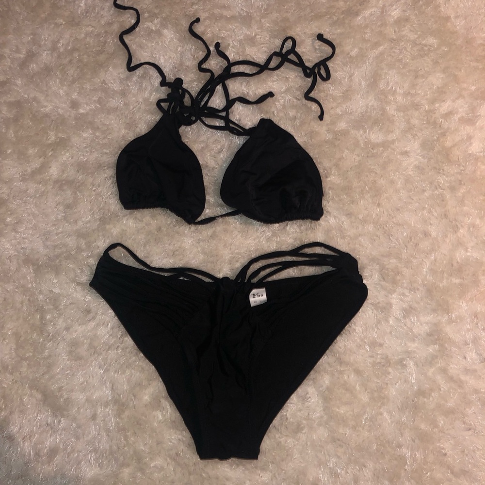 Black Piece SwimSuit
